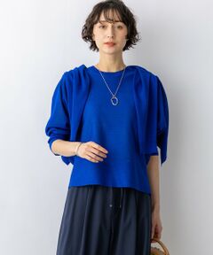 L size ONWARD(大きいサイズ) / エルサイズオンワード ニット・セーター | 【一部先行予約】シャイニーシアー ドルマン ニット