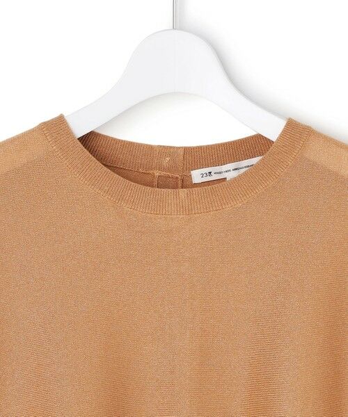 L size ONWARD(大きいサイズ) / エルサイズオンワード ニット・セーター | 【一部先行予約】シャイニーシアー ドルマン ニット | 詳細12