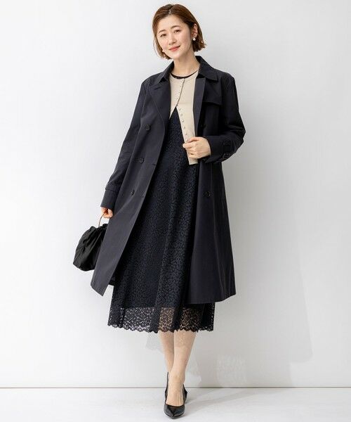 L size ONWARD(大きいサイズ) / エルサイズオンワード ドレス | 【APPLAUDIR】ニュアンスフラワーレース ドレス | 詳細18