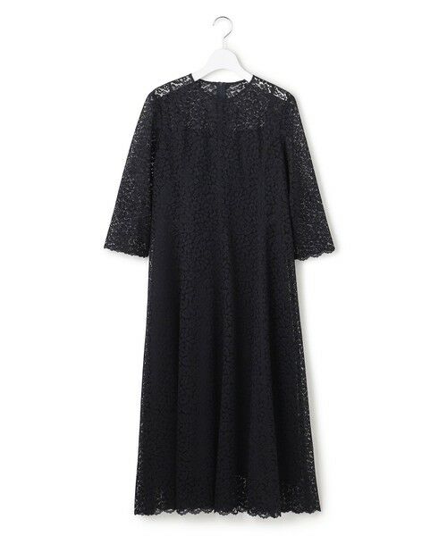 L size ONWARD(大きいサイズ) / エルサイズオンワード ドレス | 【APPLAUDIR】ニュアンスフラワーレース ドレス | 詳細19