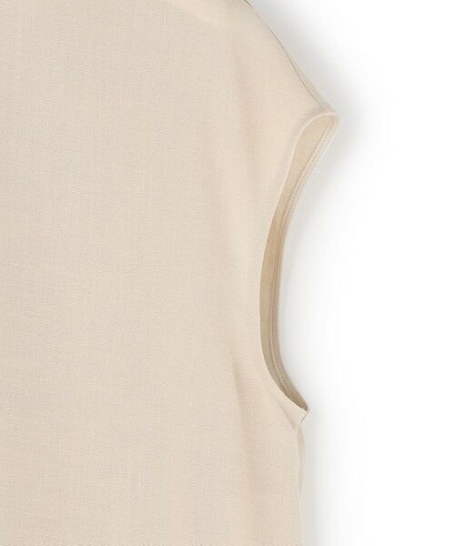 L size ONWARD(大きいサイズ) / エルサイズオンワード ロング・マキシ丈ワンピース | ドライアセテートスラブ フレンチスリーブワンピース | 詳細11