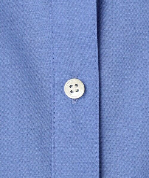 L size ONWARD(大きいサイズ) / エルサイズオンワード ロング・マキシ丈ワンピース | 【WEB限定】SOFT TC ストレッチ シャツ ワンピース | 詳細11