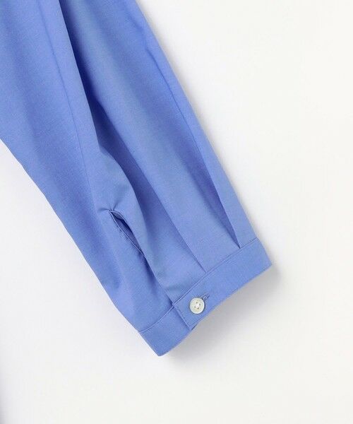 L size ONWARD(大きいサイズ) / エルサイズオンワード ロング・マキシ丈ワンピース | 【WEB限定】SOFT TC ストレッチ シャツ ワンピース | 詳細6