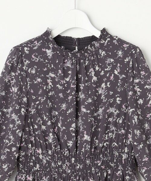 L size ONWARD(大きいサイズ) / エルサイズオンワード ロング・マキシ丈ワンピース | シアーシャーリング ワンピース | 詳細6