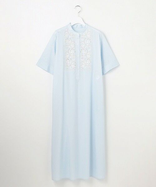 L size ONWARD(大きいサイズ) / エルサイズオンワード ロング・マキシ丈ワンピース | エンブロイダリーブロード ワンピース | 詳細5