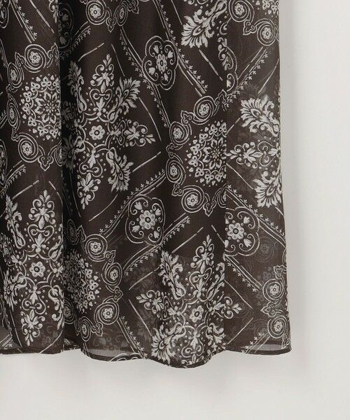 L size ONWARD(大きいサイズ) / エルサイズオンワード ロング・マキシ丈ワンピース | 【カタログ掲載】ロータスタイルプリント ワンピース | 詳細15