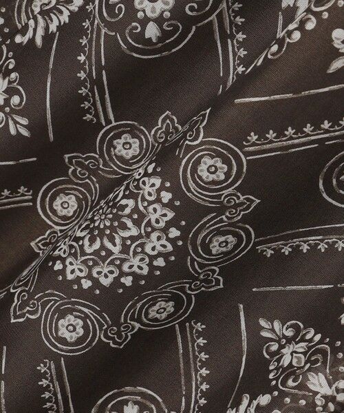 L size ONWARD(大きいサイズ) / エルサイズオンワード ロング・マキシ丈ワンピース | 【カタログ掲載】ロータスタイルプリント ワンピース | 詳細16