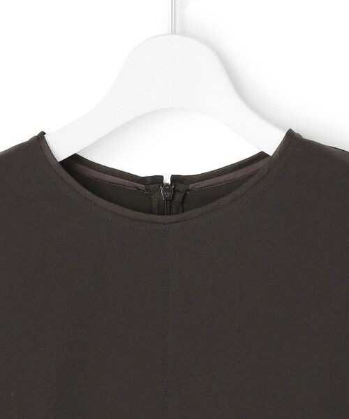 L size ONWARD(大きいサイズ) / エルサイズオンワード ロング・マキシ丈ワンピース | ストレッチジョーゼット フレアワンピース | 詳細8