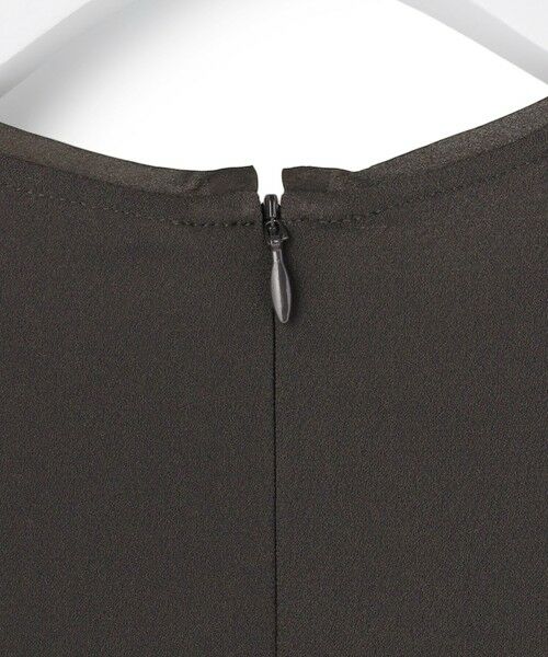 L size ONWARD(大きいサイズ) / エルサイズオンワード ロング・マキシ丈ワンピース | ストレッチジョーゼット フレアワンピース | 詳細11