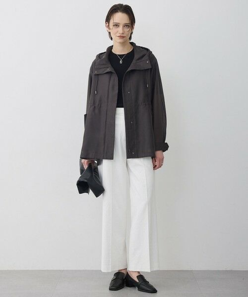 L size ONWARD(大きいサイズ) / エルサイズオンワード その他パンツ | シェルタリングドライオックス ワイドパンツ | 詳細14