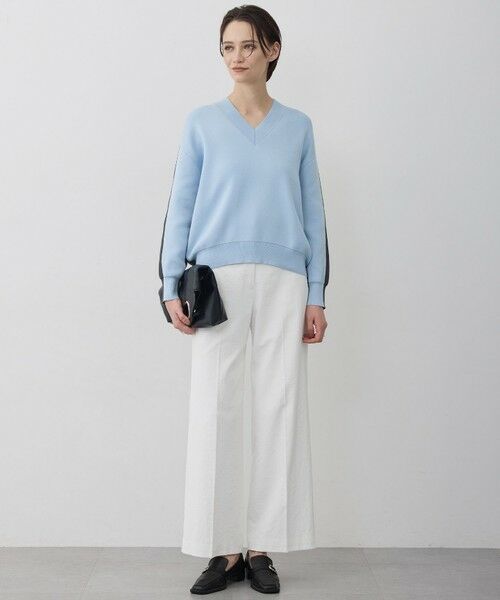 L size ONWARD(大きいサイズ) / エルサイズオンワード その他パンツ | シェルタリングドライオックス ワイドパンツ | 詳細15