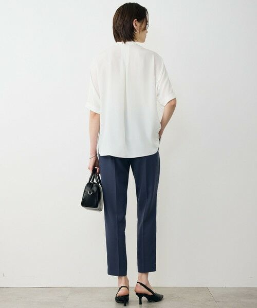 L size ONWARD(大きいサイズ) / エルサイズオンワード その他パンツ | 【WEB限定カラーあり】FluidBackSatin ドロストパンツ | 詳細19