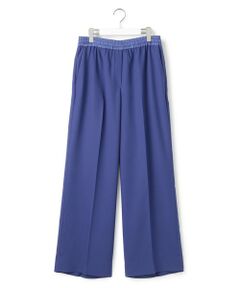 L size ONWARD(大きいサイズ) / エルサイズオンワード その他パンツ | 【WEB限定カラーあり】FluidBackSatin ワイドパンツ