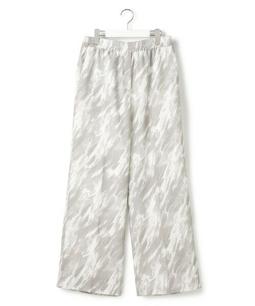 L size ONWARD(大きいサイズ) / エルサイズオンワード その他パンツ | 【WEB限定カラーあり】FluidBackSatin ワイドパンツ | 詳細14