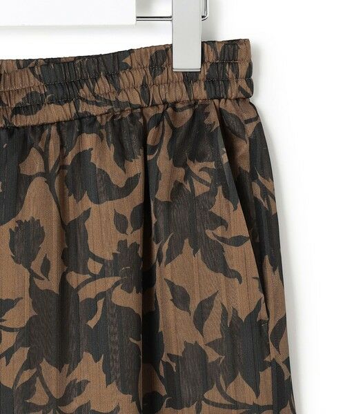 L size ONWARD(大きいサイズ) / エルサイズオンワード その他パンツ | 【30th ANNIVERSARY】 アーカイブフラワープリント ワイドパンツ | 詳細6