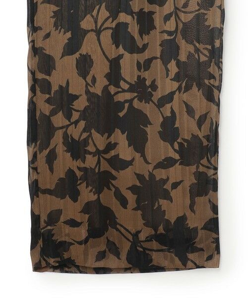 L size ONWARD(大きいサイズ) / エルサイズオンワード その他パンツ | 【30th ANNIVERSARY】 アーカイブフラワープリント ワイドパンツ | 詳細7