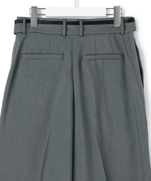 L size ONWARD(大きいサイズ) / エルサイズオンワード その他パンツ | 【WEB＆一部店舗限定】 SerikaWorsted ワイドストレートパンツ | 詳細3