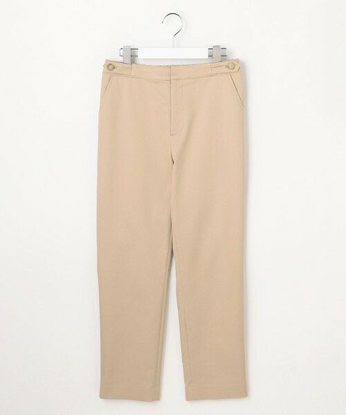 L size ONWARD(大きいサイズ) / エルサイズオンワード その他パンツ | 【WEB限定カラーあり】TCシャンブレーサテンST テーパード パンツ | 詳細5