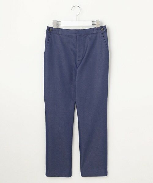 L size ONWARD(大きいサイズ) / エルサイズオンワード その他パンツ | 【WEB限定カラーあり】TCシャンブレーサテンST テーパード パンツ | 詳細17