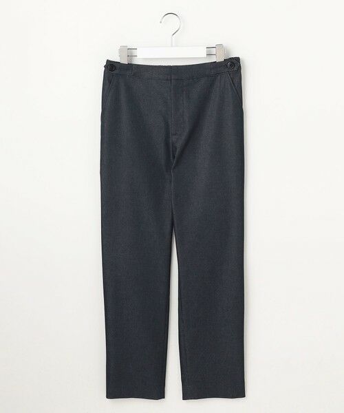 L size ONWARD(大きいサイズ) / エルサイズオンワード その他パンツ | 【WEB限定カラーあり】TCシャンブレーサテンST テーパード パンツ | 詳細11