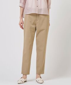 L size ONWARD(大きいサイズ) / エルサイズオンワード その他パンツ | 麻シェルドライ テーパード パンツ