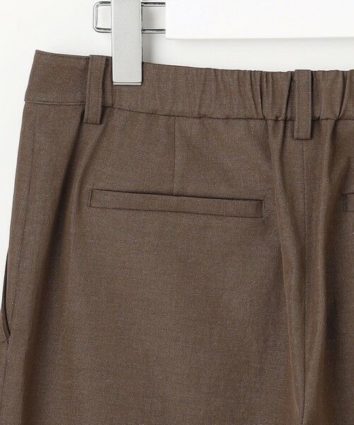 L size ONWARD(大きいサイズ) / エルサイズオンワード その他パンツ | 麻シェルドライ ワイド ストレート パンツ | 詳細22