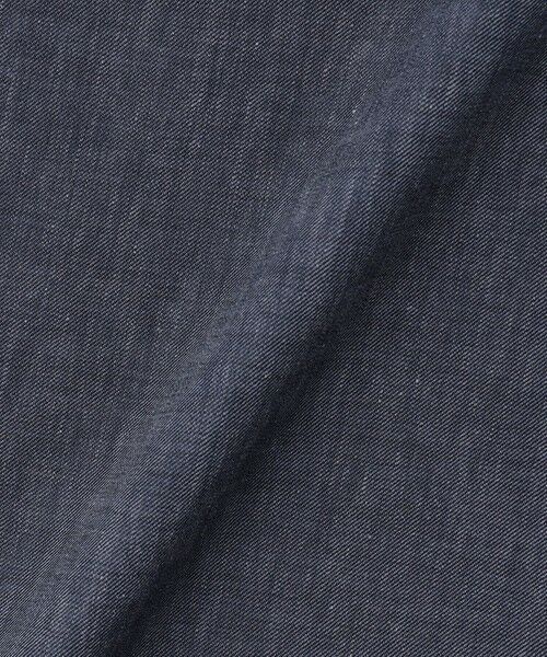 L size ONWARD(大きいサイズ) / エルサイズオンワード その他パンツ | リネンバイオシャンブレー ワイド パンツ | 詳細16