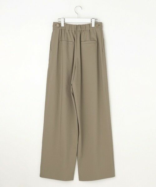L size ONWARD(大きいサイズ) / エルサイズオンワード その他パンツ | 【SHIHOさん着用・セットアップ対応】リネンストレッチワイド パンツ | 詳細22
