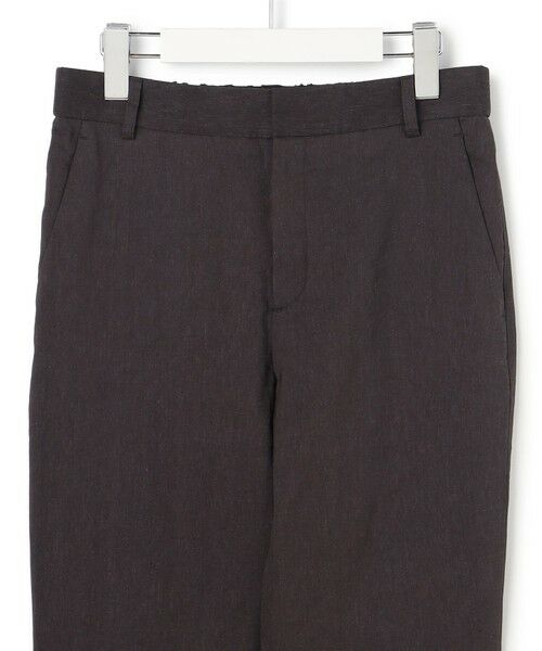 L size ONWARD(大きいサイズ) / エルサイズオンワード その他パンツ | 【CanCam掲載】リネンレーヨンストレッチ テーパード パンツ | 詳細13