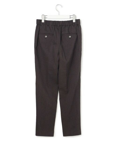 L size ONWARD(大きいサイズ) / エルサイズオンワード その他パンツ | 【CanCam掲載】リネンレーヨンストレッチ テーパード パンツ | 詳細16