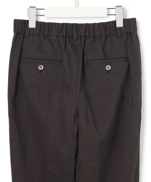 L size ONWARD(大きいサイズ) / エルサイズオンワード その他パンツ | 【CanCam掲載】リネンレーヨンストレッチ テーパード パンツ | 詳細18