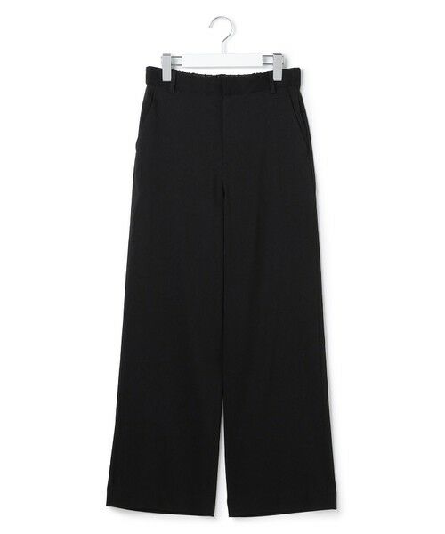 L size ONWARD(大きいサイズ) / エルサイズオンワード その他パンツ | リネンレーヨンストレッチ ワイドパンツ | 詳細29