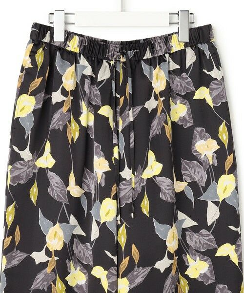 L size ONWARD(大きいサイズ) / エルサイズオンワード その他パンツ | カラーリリープリント ワイド パンツ | 詳細20