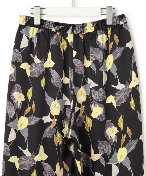 L size ONWARD(大きいサイズ) / エルサイズオンワード その他パンツ | カラーリリープリント ワイド パンツ | 詳細23