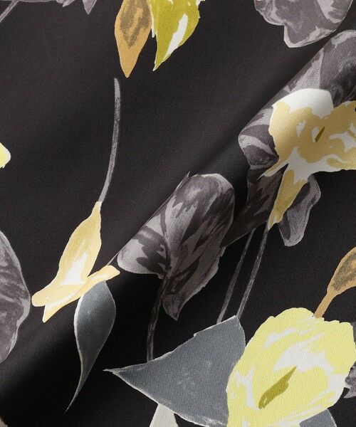 L size ONWARD(大きいサイズ) / エルサイズオンワード その他パンツ | カラーリリープリント ワイド パンツ | 詳細25