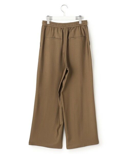L size ONWARD(大きいサイズ) / エルサイズオンワード その他パンツ | 【先行予約/見上愛さん着用】ブライトカルゼ ワイド パンツ | 詳細10