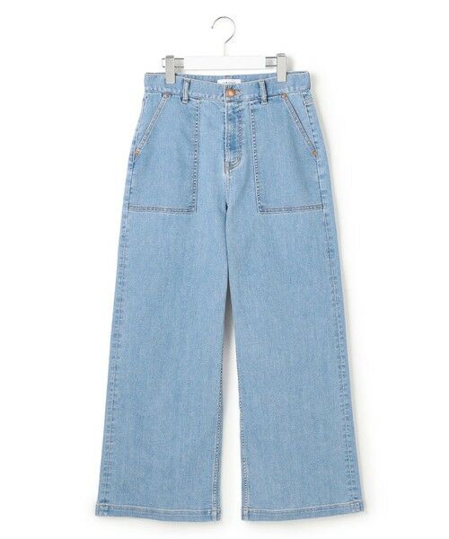 L size ONWARD(大きいサイズ) / エルサイズオンワード デニムパンツ | 【見上愛さん着用】23区DENIM サマー ベイカーパンツ | 詳細18