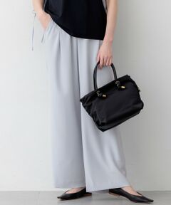 L size ONWARD(大きいサイズ) / エルサイズオンワード その他パンツ | 【WEB&一部店舗限定】ストレッチジョーゼット ワイドパンツ