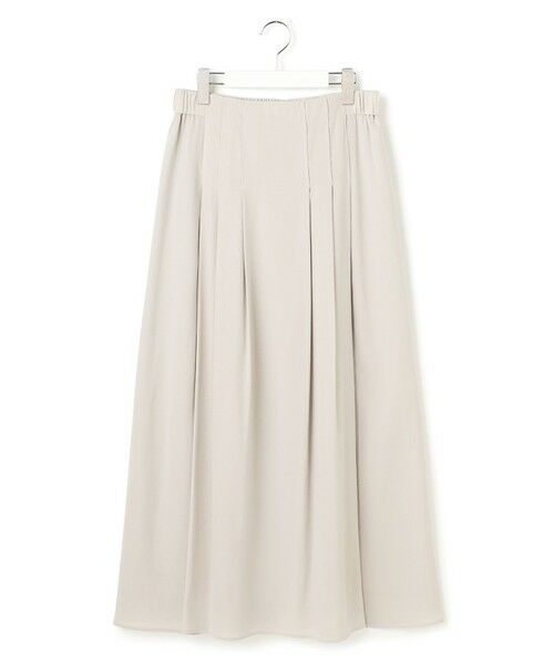 L size ONWARD(大きいサイズ) / エルサイズオンワード ミニ・ひざ丈スカート | ハイツイストドライメッシュ フレアスカート | 詳細8