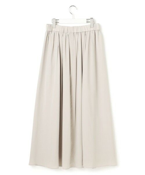 L size ONWARD(大きいサイズ) / エルサイズオンワード ミニ・ひざ丈スカート | ハイツイストドライメッシュ フレアスカート | 詳細12