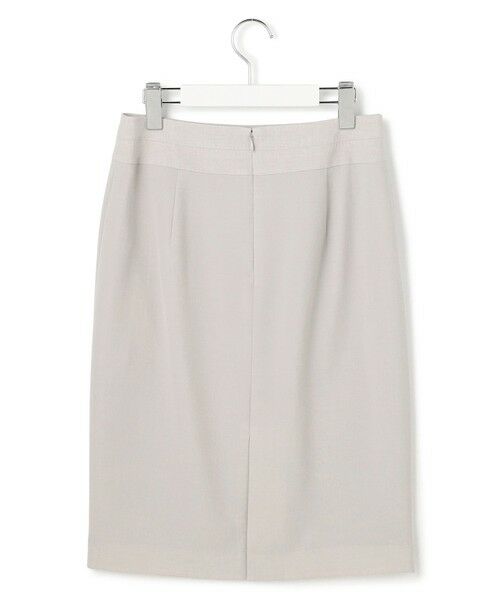L size ONWARD(大きいサイズ) / エルサイズオンワード ミニ・ひざ丈スカート | レーヨンライクトロ タイトスカート | 詳細5