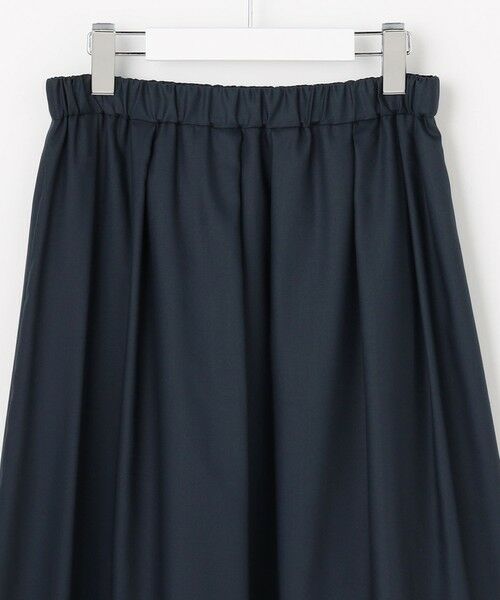 L size ONWARD(大きいサイズ) / エルサイズオンワード ミニ・ひざ丈スカート | スパンソフトクロス刺繍 スカート | 詳細1