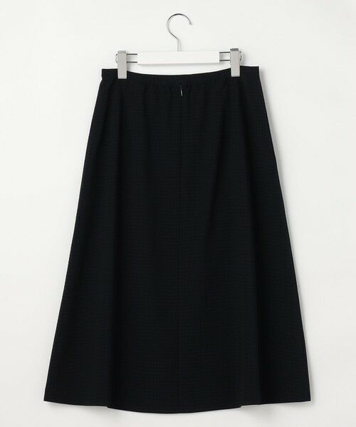 L size ONWARD(大きいサイズ) / エルサイズオンワード ミニ・ひざ丈スカート | シアーブロックチェック フレア スカート | 詳細6