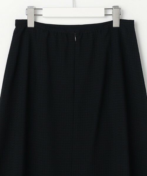 L size ONWARD(大きいサイズ) / エルサイズオンワード ミニ・ひざ丈スカート | シアーブロックチェック フレア スカート | 詳細8