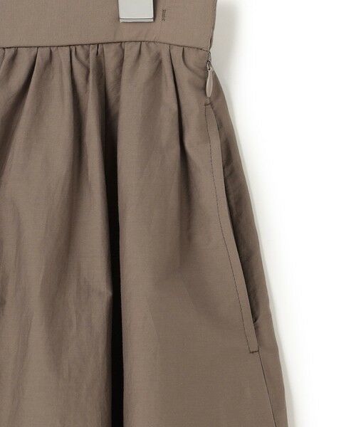 L size ONWARD(大きいサイズ) / エルサイズオンワード ミニ・ひざ丈スカート | 【一部予約】ナイロンコットンタフタ フレアスカート | 詳細11