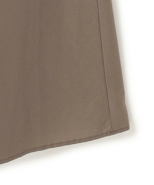 L size ONWARD(大きいサイズ) / エルサイズオンワード ミニ・ひざ丈スカート | 【一部予約】ナイロンコットンタフタ フレアスカート | 詳細12