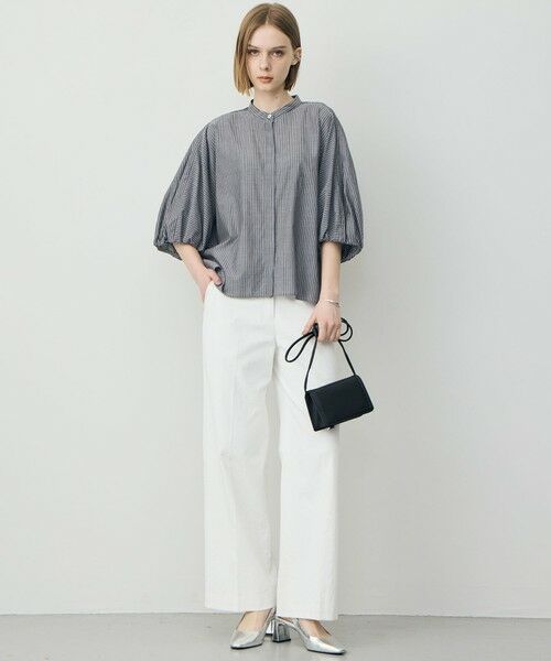 L size ONWARD(大きいサイズ) / エルサイズオンワード シャツ・ブラウス | ソフトコットンローン シャツブラウス | 詳細10