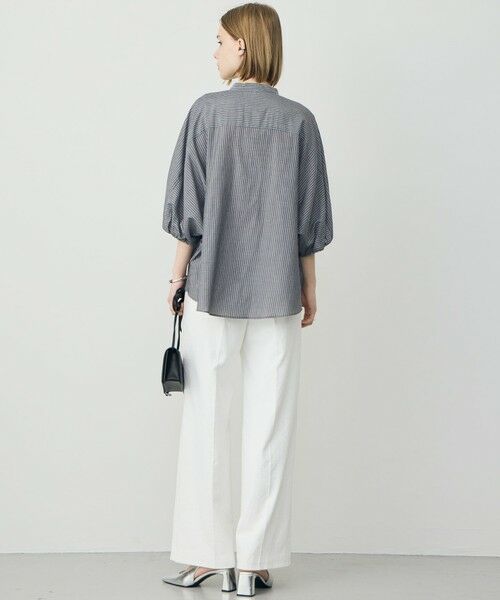 L size ONWARD(大きいサイズ) / エルサイズオンワード シャツ・ブラウス | ソフトコットンローン シャツブラウス | 詳細11