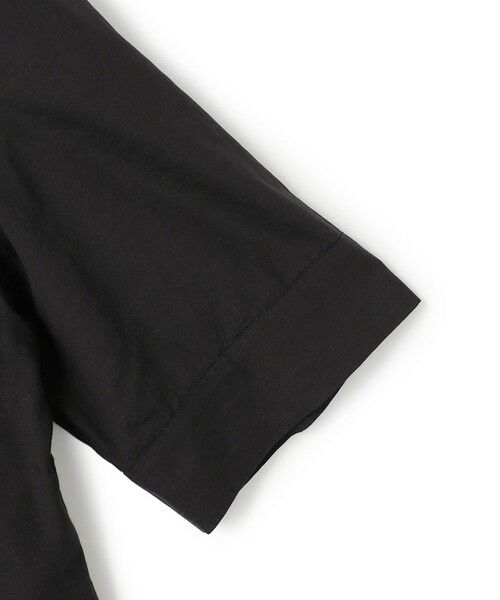 L size ONWARD(大きいサイズ) / エルサイズオンワード シャツ・ブラウス | リネンスラブローン バンドカラーデザインシャツ | 詳細11