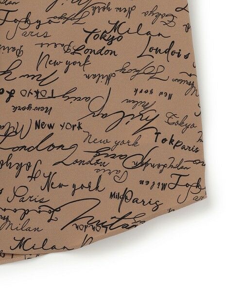 L size ONWARD(大きいサイズ) / エルサイズオンワード シャツ・ブラウス | 【30th ANNIVERSARY】5cityプリント バンドカラーブラウス | 詳細15